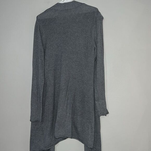 Chicos size one/small gray longer length open cardigan - Picture 5 of 8